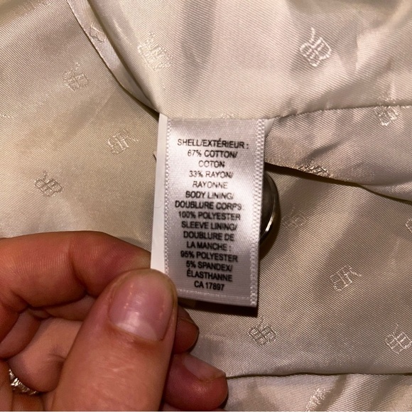 Banana Republic - Mustard Tipped Blazer - Picture 5 of 5